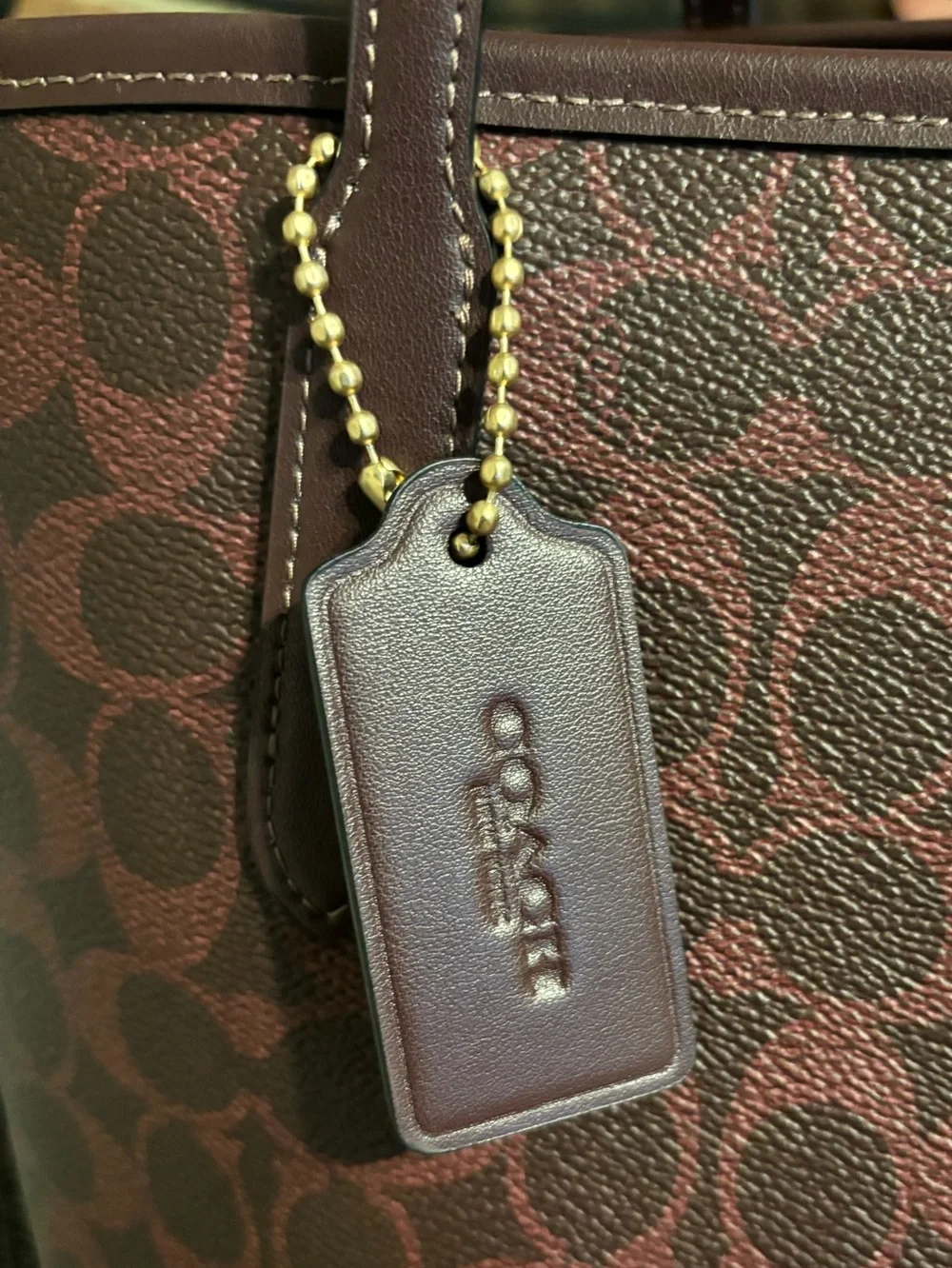 Coach city tote